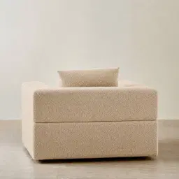 Riviera III Antelope Woven Fabric Occasional Chair