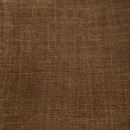 Riviera III Chestnut Brown Chenille Fabric Sofa - Left Seat