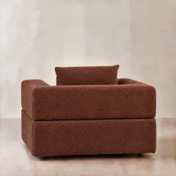 Riviera III Pecan Boucle Occasional Chair
