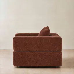 Riviera III Pecan Boucle Occasional Chair