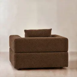Riviera III Bistre Brown Boucle Occasional Chair