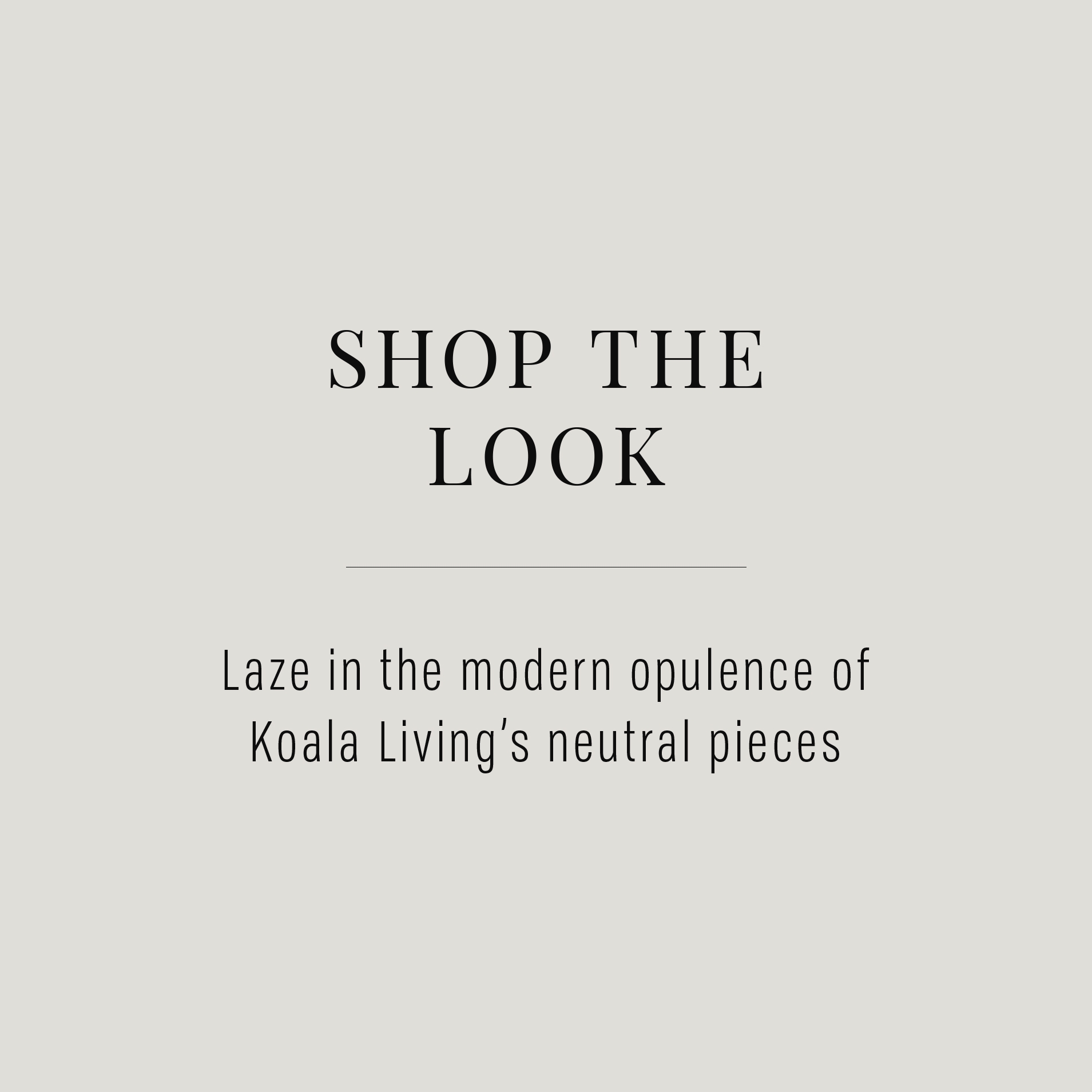 Shop the look August